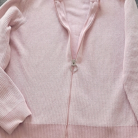 Bella Colori Zip Front Sweater - Picture 3 of 3